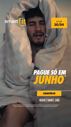 Chegue mais longe com um treino Smart. Feche seu plano até 30/04 e pague só em junho. | Smart Fit | Facebook