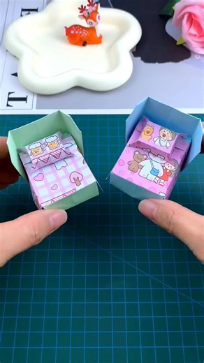 How to Make Mini Paper Bed: DIY Tutorial