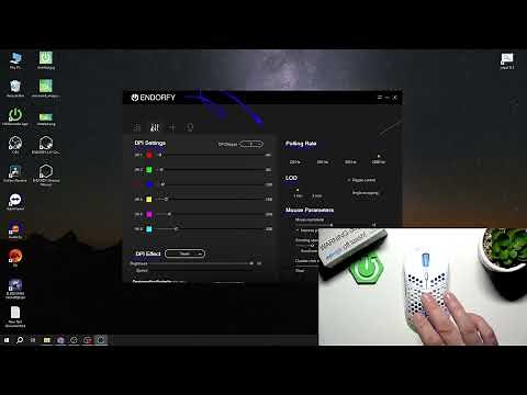 Endorfy LIX Onyx – How to Enable Ripple Control and Angle Snapping
