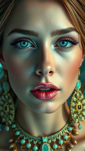 AI Art Showcase: #Stunning Images Generated by AI #aiart #mixed #teal