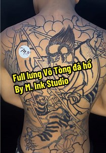 Full lưng Võ Tòng đả hổ – xăm nghệ thuật 1.5k/lần