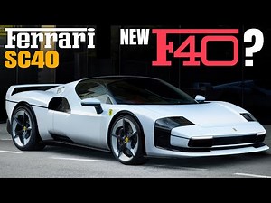 Ferrari SC40 One-Off Revealed: The 296 GTB Reimagined As F40 for One Client