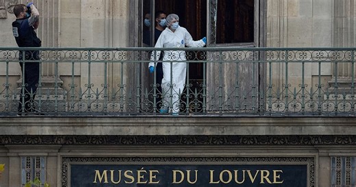 Louvre theft: Video shows thieves breaking into cases, taking historic jewels