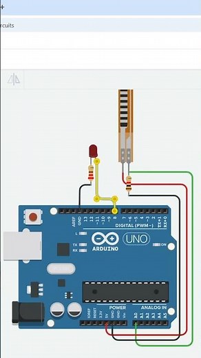 How to Use a Flex Sensor with Arduino | Tinkercad Tutorial for Beginners