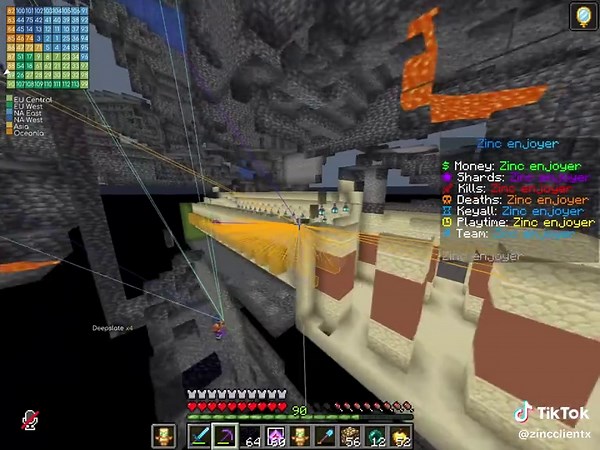 Zinc Client – Play Smarter. Play Better 🧡 Download in Bio #donutsmp#zincclient #zinc #minecraft #basehunter #meteorclient #addon #zincaddon #skely #minecraft #crazyfind #donutsmpbasefound #donutsmpcheat a