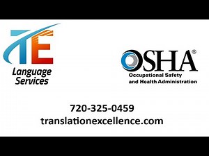 TE helps Bridge the Language Gap and Ensures OSHA Compliance for a Safer Workplace.