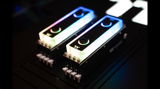 CES 2019: Thermaltake's watercooled RGB memory