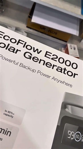 ECOFLOW E2000 READY STOCK 🔥