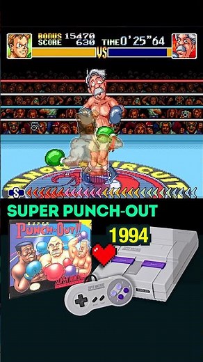 SUPER PUNCH-OUT (SNES) 1994 #retrogaming #nintendo