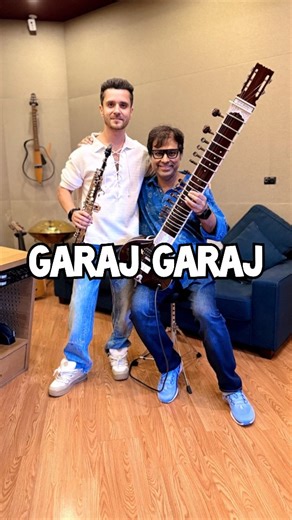 Raghav Sachar on Instagram: "The wait is finally over! For today’s collab, I’m joined by the insanely talented Purbayan Chatterjee. We’re performing the beautiful song “Garaj Garaj.” 🎶 Watch him absolutely kill it on the Sitar, while I join in with my Soprano Saxophone. This one is lit 🔥 — we had such a blast preparing it! Have fun. @instgram @purbayanch @shankarehsaanloy @dhananjay.mhaskar @ritwikbhowmik @shreya__chaudhry @pareshpahuja @tseries.official @amazonprime @autotunestudio"