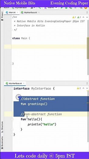 Interface in Kotlin #shorts