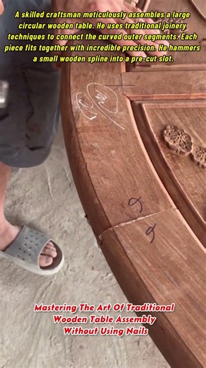 Mastering The Art Of Traditional Wooden Table Assembly Without Using Nails
