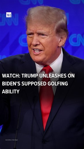 CNN couldn't resist turning Trump's mic back on to hear his brutal response😆 | The Western Journal