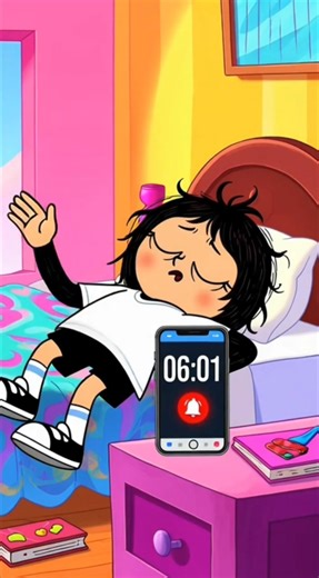 meu despertador me odeia #animação #cartoon #desenho #animation