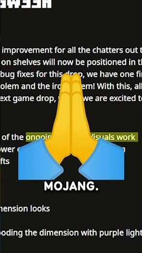 Mojang UPDATE Java For Vibrant Visuals...