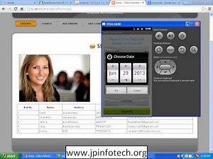 Online Student Attendance Management System using Android