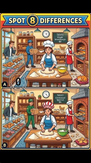 find the differences between two images #trending #quiz #focus #viral #mindset #mindiq