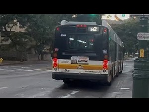TheBus Honolulu Bus 6004 XD60 Route W2 Waikiki (Part 3 Final) (At Waikiki)