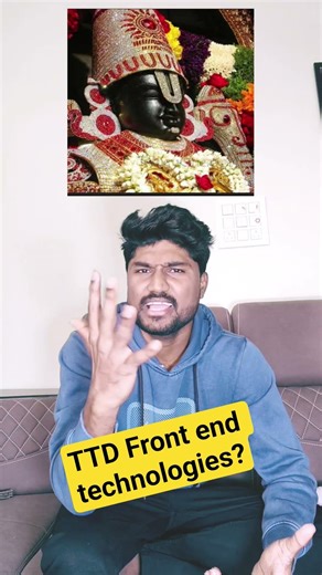 🙏TTD Website Uses Which Frontend Technology? #shorts #youtube #interview #jobs