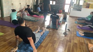 1.4K views · 43 reactions | Plank Challenge @ Everest Be Happy & Healthy with our customised YOGA CLASSES  Team Everest  #plankchallenge #plank #plankworkout #planking #everestyogainstitute #poweryoga #facebookpost #facebookreels #reelsfb #armbalancing #backbendpractice #legbalancing #motivetion #stayhealthyandhapp #yogainspiration #yogiclifestyle #FocusOnYOGA #weightlosstips | Everest Yoga & Pilates Institute | Facebook