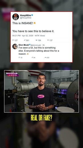 Victor "The Alien" Wembanyama appears in the official Artemis 2 broadcast to wis