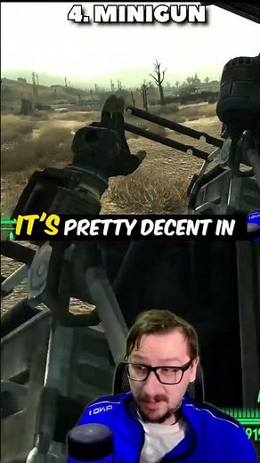 4. Minigun - Fallout 3 Big Guns From Worst To Best Design