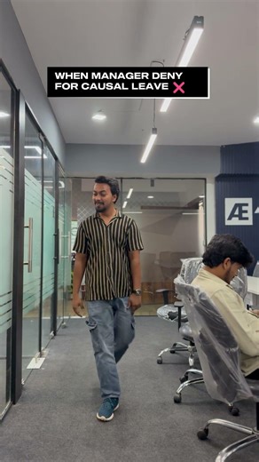 POV: When you finally plan one casual leave and your manager says “Not approved”💔#LeaveDenied#office