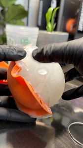 734K views · 4.2K reactions | Demolding @LET'S RESIN silicone mold for 3D printed durian. Cleaned with 99% IPA and casting expoxy mixed with mica powder | Michael Wong | Facebook