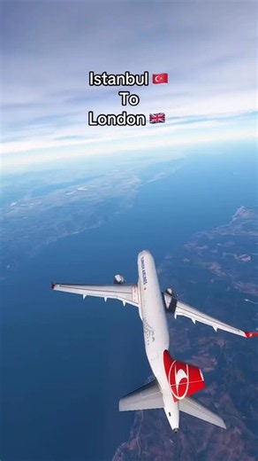 Istanbul 🇹🇷 to London 🇬🇧 #msfs #aviation