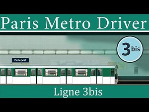 Paris Metro Driver Gameplay | Ligne 3bis | Line 3bis | Linie 3bis | PMD v2.2