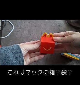 【マクドナルド】ハッピーセットのおもちゃ欲しさにマックを買った(笑) #マック #マクドナルド #ハッピーセット #おもちゃ