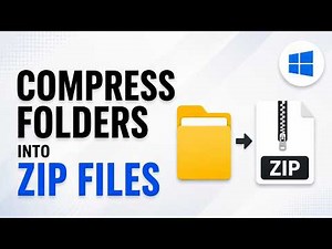 How To Compress Folders Into Zip Files On Windows
