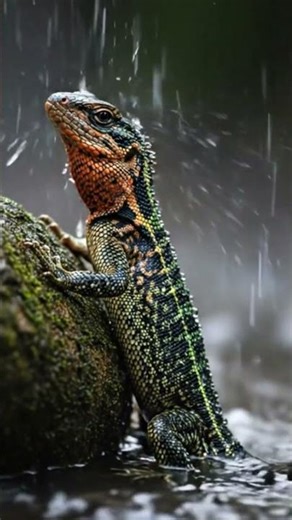 🐉🔥 Tiny Dragons of the Amazon: Life of the Lava Lizard! 🌿⚡