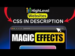 Build the BEST GoHighLevel Websites (FREE Custom CSS)