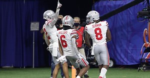 No. 3 Ohio State defeats No. 2 Clemson 49-28 in the College Football Playoff