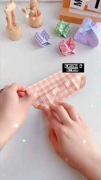 Amazing Origami Spinner Toy ❤️ #Origami #PaperCraft #DIY #OrigamiTutorial #EasyOrigami
