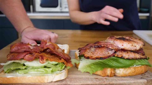 Cheap vs steep BLT sandwich battle