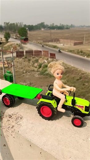 Unboxing sonalika Tractor Trolley & Farm Die-Cast model Testing Review