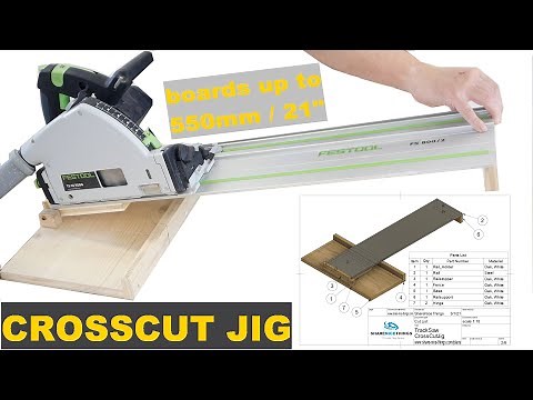 Track Saw CROSSCUT JIG (precise) Limited Tools