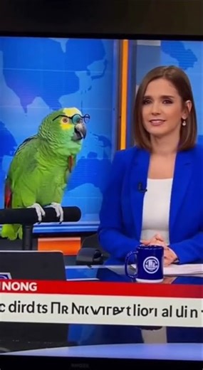 🦜 Breaking News! Parrot Debates Human Anchor LIVE on TV 😂 | “Equal Crumbs for Every Bird!