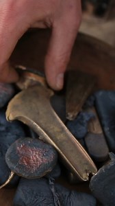 How to make a Bronze Age axe To produce an axe head you need to source either a quantity of bronze scrap from recycled metalwork or fresh metals from smelting sites. If using fresh, raw metals, the ratio of copper to tin is 9:1. This produces an alloy with strength and ductility which is ideal for tools. Your mould material can be clay, stone or even bronze for later axes. Stone moulds must be carved from a heat resistant stone like soapstone, while the clay must have a high sand content and be