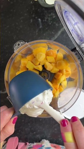 Mango Sorbet (2-Ingredients)
