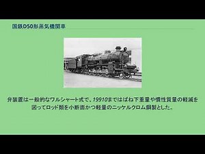 国鉄D50形蒸気機関車