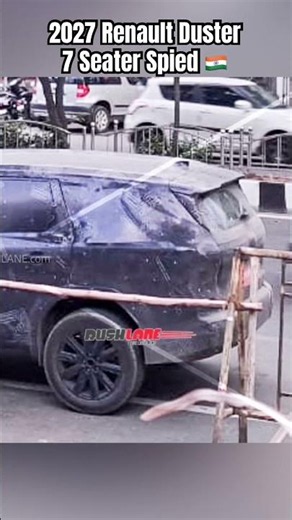 2027 Renault Duster 7 Seater Spied In India