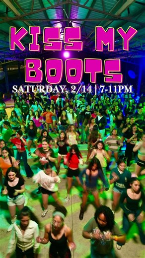 Farm • Line Dancing • Agri-Tourism • Outdoor Venue • Field Trips on Instagram: "💘🤠 TOMORROW NIGHT: Kiss My Boots 🤠💘 Valentine’s plans? Consider them handled 💃🕺 This Saturday, February 14, we’re lighting up the farm for our Valentine’s Line Dancing Theme Night — boots on the dance floor, music turned up, and the courtyard full of energy ✨🌾 🕖 7–11 PM 🎶 High-energy music 🕺 Two dance floors (beginner + experienced) 👢 Beginner-friendly lessons included 🍔 Food available on-site + ice cream