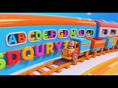 🚂🚜 Alphabet Train Ride – Learn Letters with Baby Truck | ABC Song for Kids