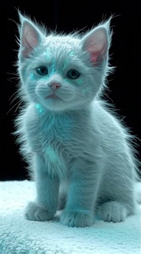 These Baby Alien Cats Look TOO Real 👽🐱 #cat #cgi #cute #cartoon