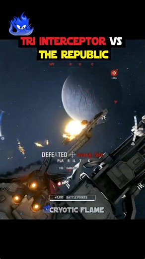 Tri Interceptor vs the Republic #StarWars