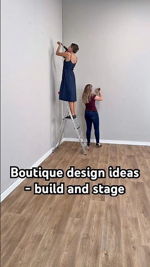 Boutique design ideas - transforming a space into a clothing boutique #boutiquedesign #retaildesign