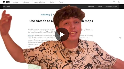 #arcgis #gis #arcade #datavisualization #mapping | Lei Koopmans | 18 comments